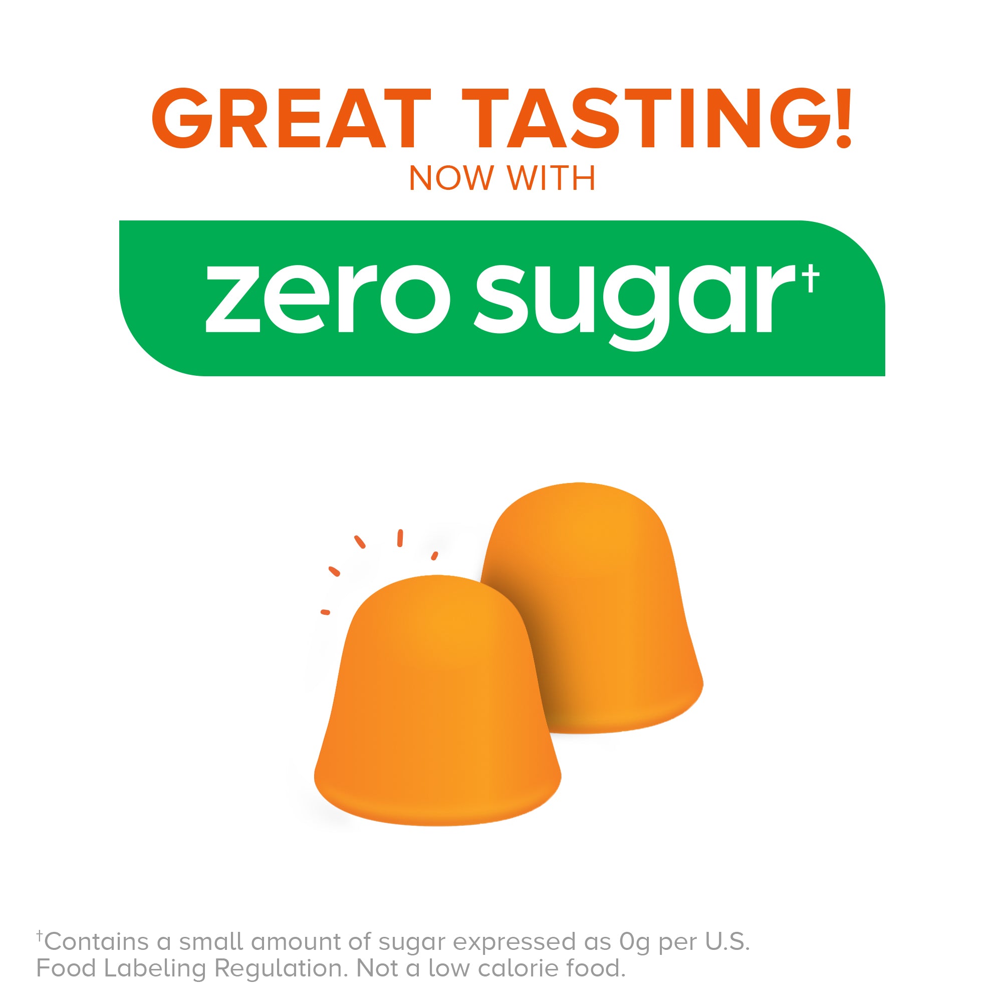 Great tasting now with zero sugar