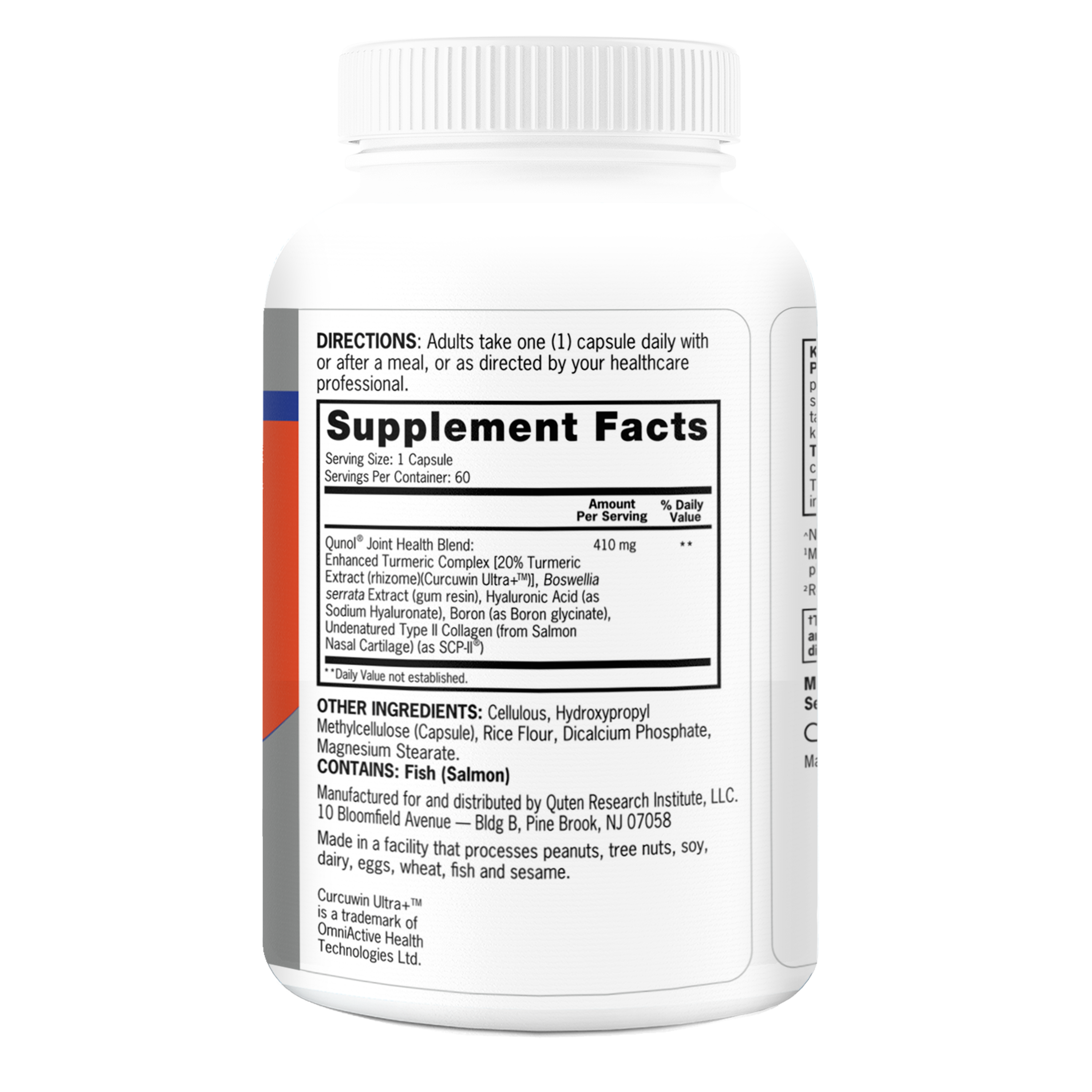 Joint Health Supplement Facts
