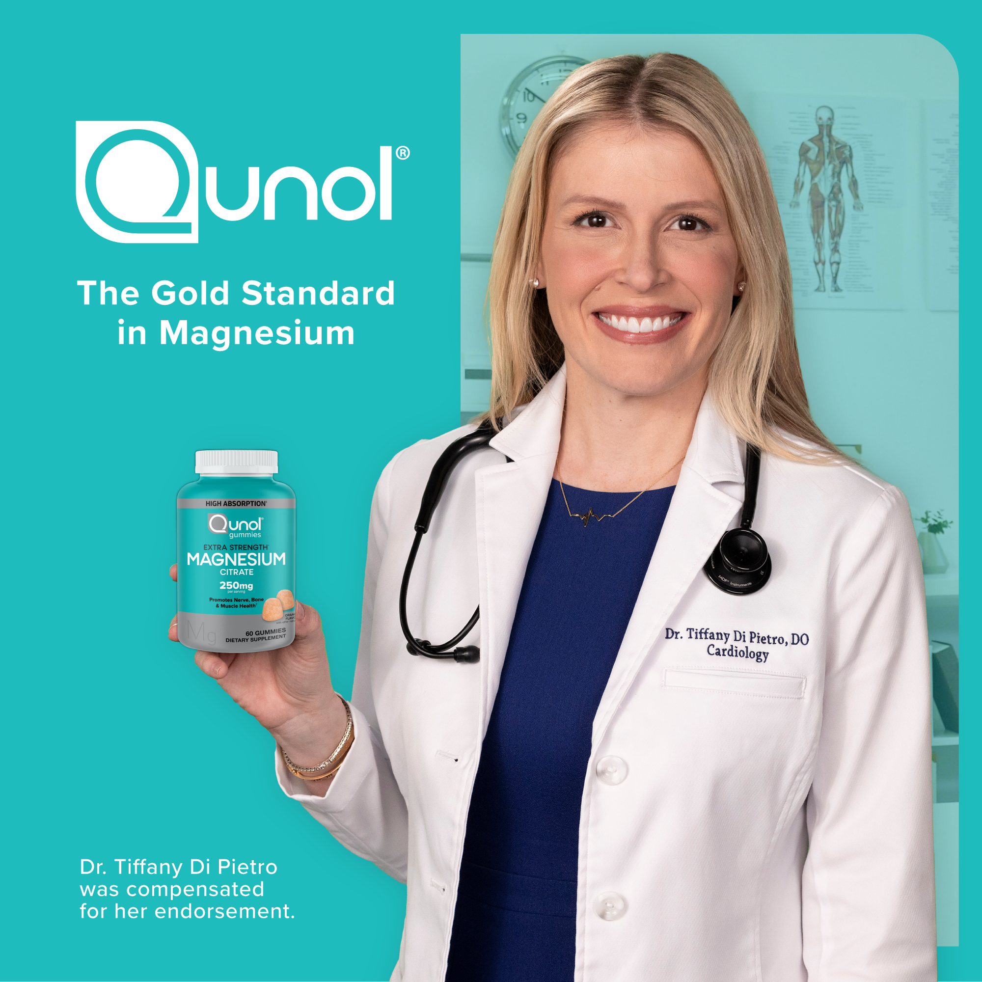 Magnesium Citrate Gummies, 250mg