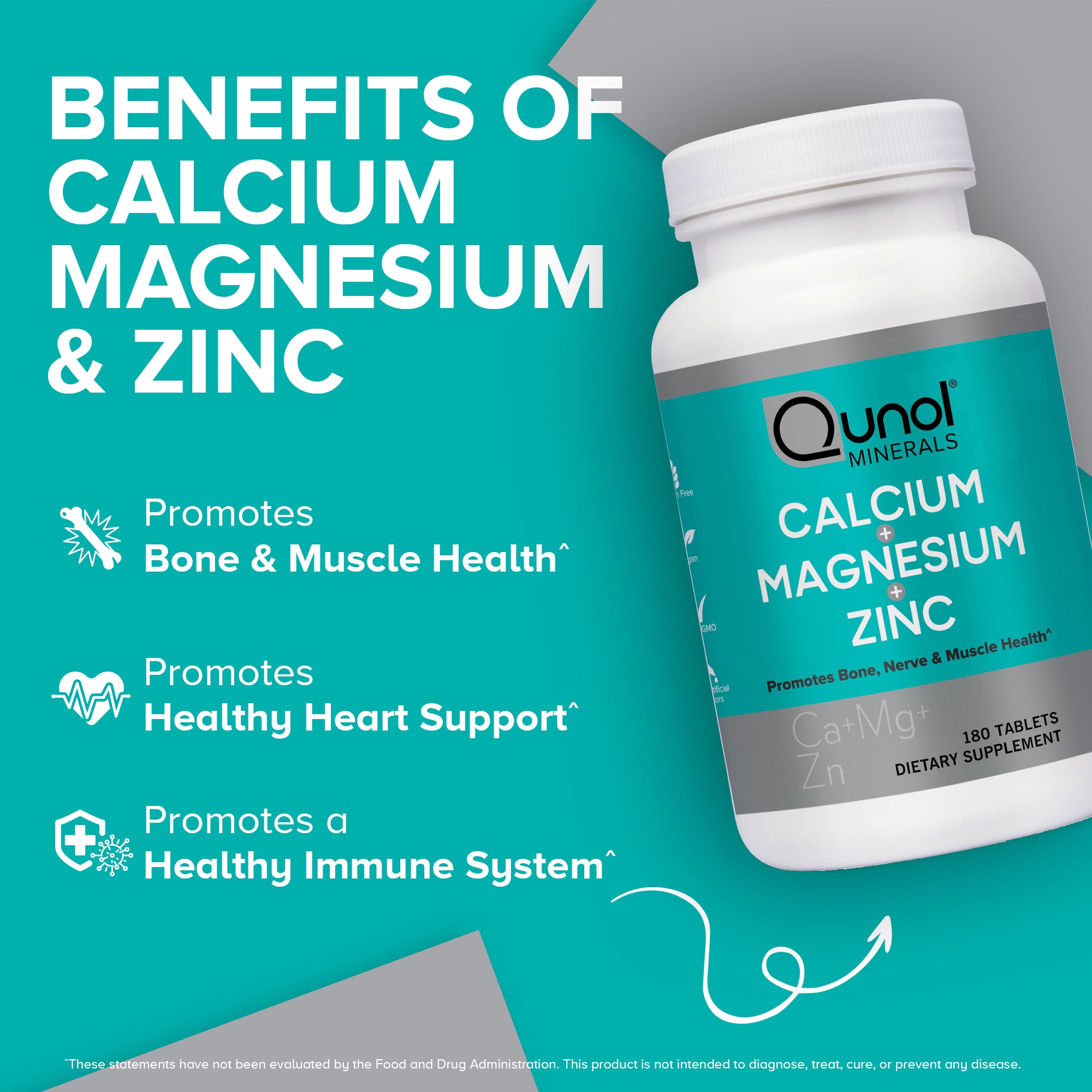 Benefits of calcium magnesium & zinc