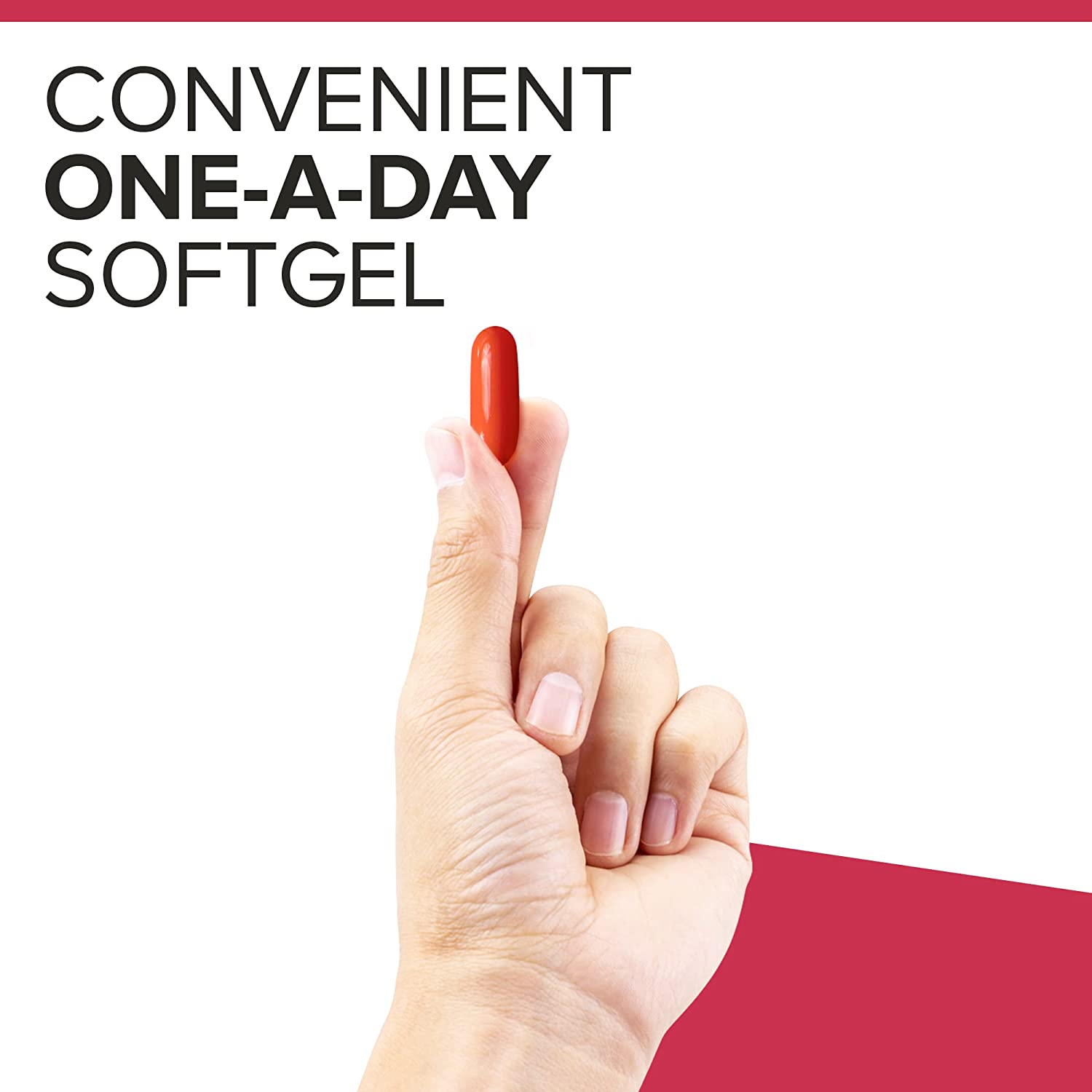 Convenient One-a-day Softgel