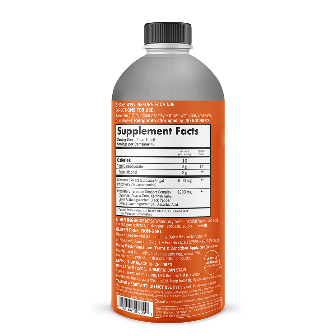 Qunol Liquid Turmeric Curcumin Complex