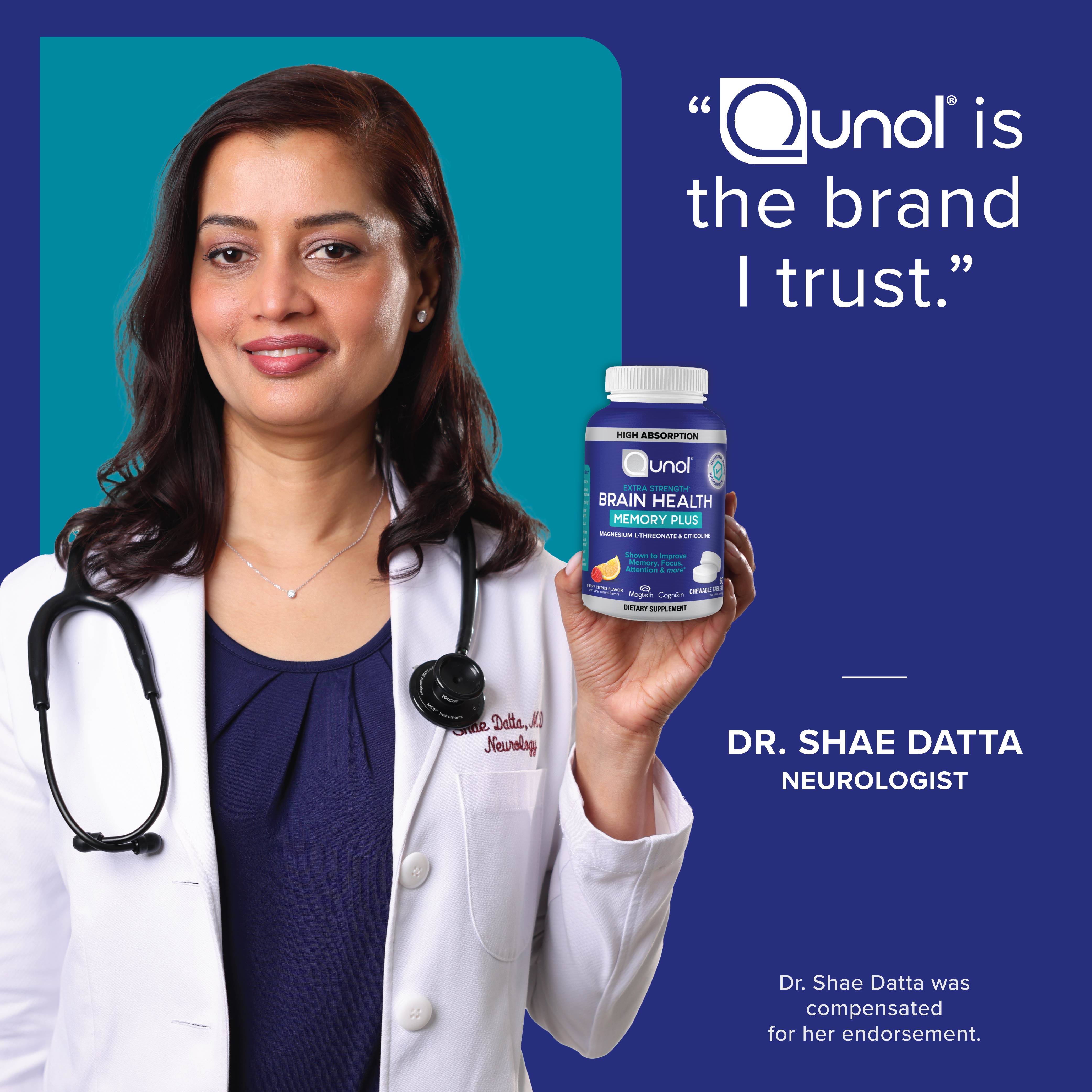 Brain Health - Memory Plus Chewable Tablets