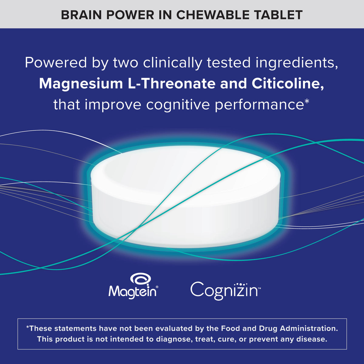 Brain Health Memory Plus + B6 Chewable Tablet