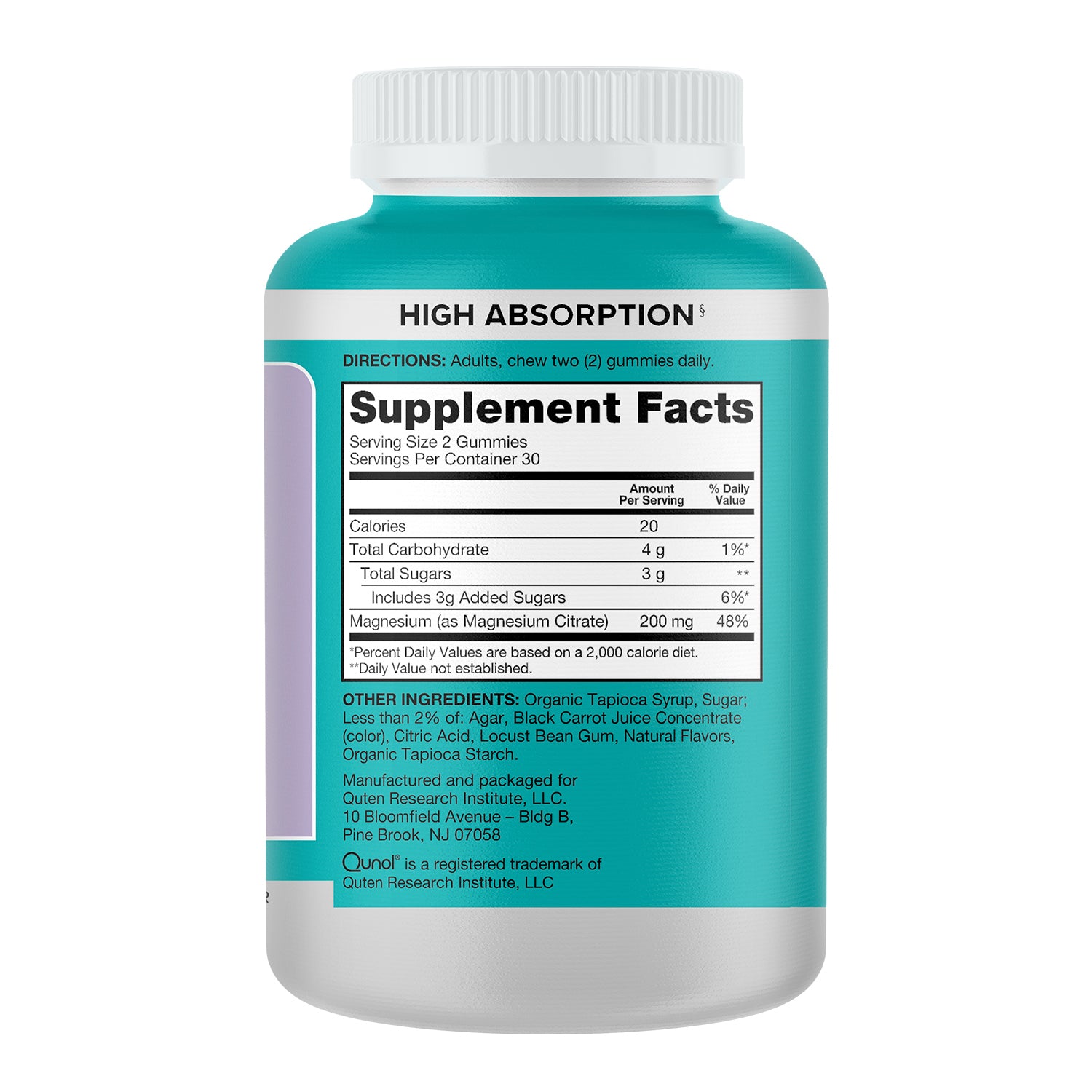 Magnesium Gummies, 200mg